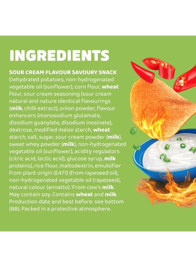 Pringles Kickin' Sour Cream Flavour - Image 4
