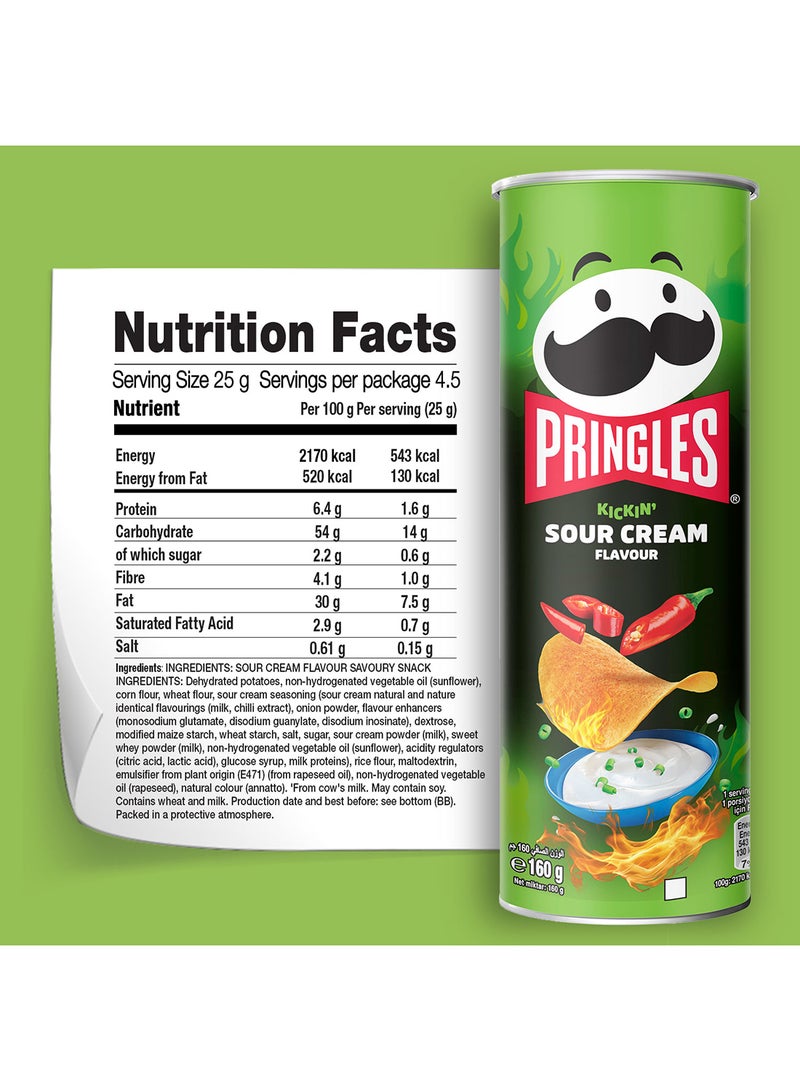 Pringles رقائق كريمة حامضة حارة - Image 4