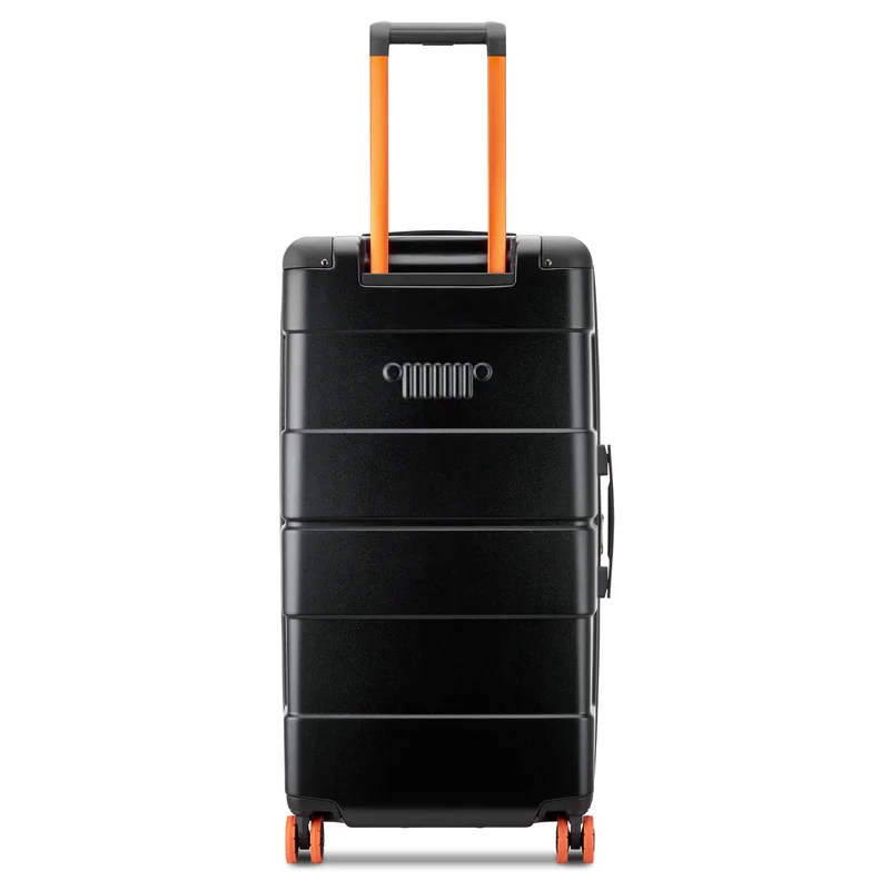 Jeep  Jh002B 80 cm Hardcase 4 Double Wheel  Expandable Check-In Luggage Trunk Black  | Best Price UAE