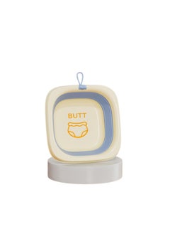 Foldable Multi-Use Baby Care Basin - High-Capacity Portable Washing Solution for Feet, Butt, and Face - Compact & Lightweight Design for Easy Travel