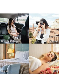LYNLYN Disposable Bed Sheets Travel Bedding Cover Portable Bedspread Sheet & Pillowcase Sets for Hotels & Trips  - Image 3