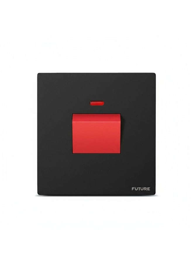 Future Modern Modular Rocker Wall Switch with Indicator Light, Premium Electrical Switch Plate for Home Office Hotel Interior Power Control and Safe Everyday Electrical Operation - Image 1