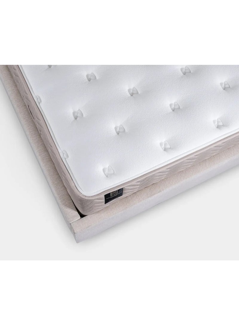 SAPSA BEDDING Granriposo Mattress Ultra Plush High Density Innerspring Adaptive Pressure Relief Natural White - Image 3