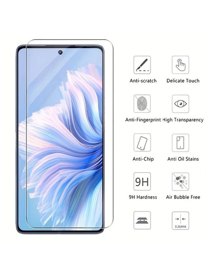 OPPO A5 AX5 Tempered Glass Screen Protector 4 Pack - Image 4