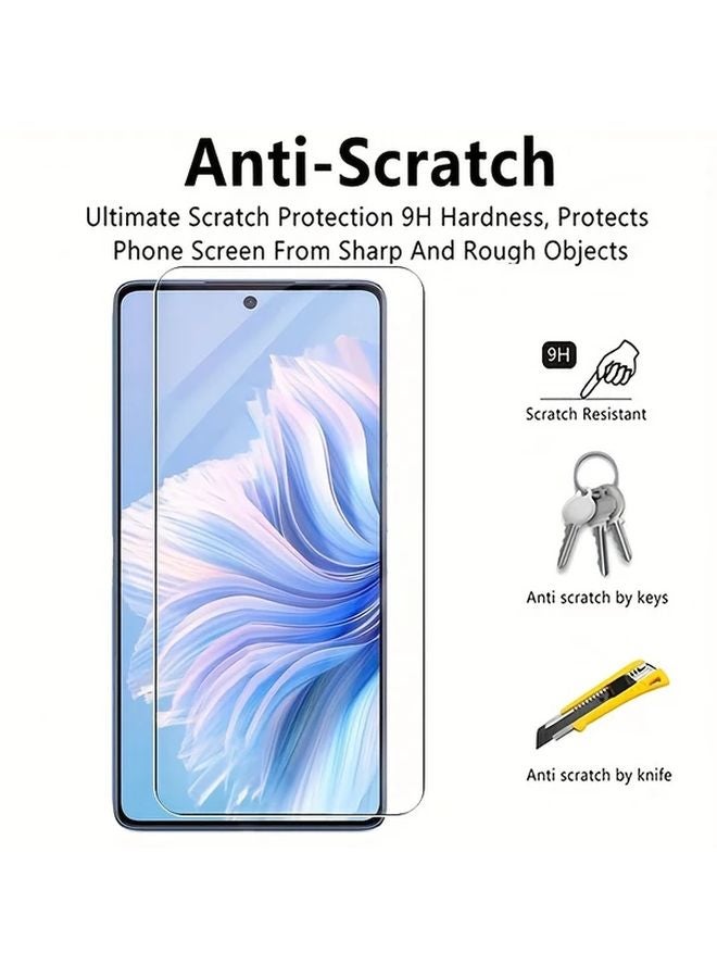 OPPO A5 AX5 Tempered Glass Screen Protector 4 Pack - Image 5
