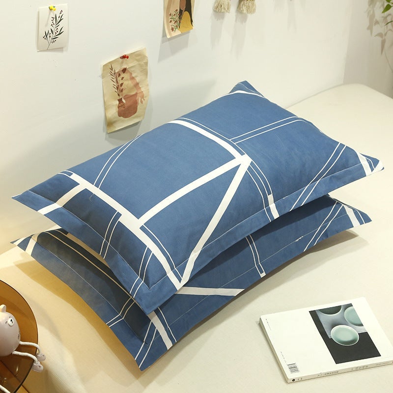 Pillowcase Pillowcase Single Pair Adult Student Children Dormitory Home Large Pillowcase Aloe Cotton - Image 2