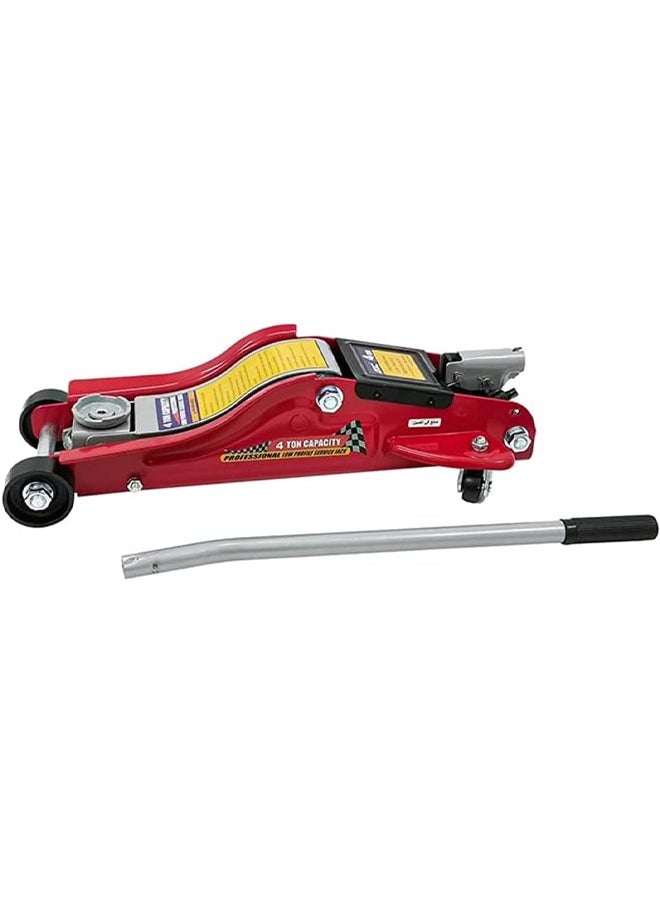 Agc - Heavy-Duty Hydraulic Floor Car Jack, 4 Ton Capacity High-Lift Garage Tool for Cars, SUVs, Trucks, and Other Vehicles - AGC - Image 1