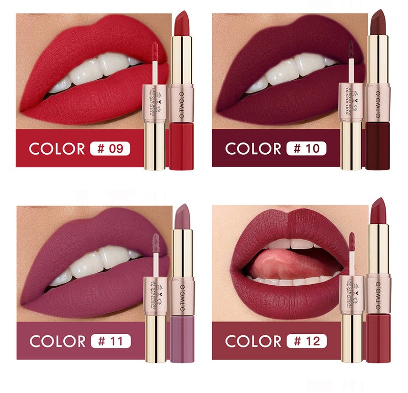 O.TWO.O 2IN1 Matte Lipstick & Liquid - RGLL 12 3,5GM - Image 2