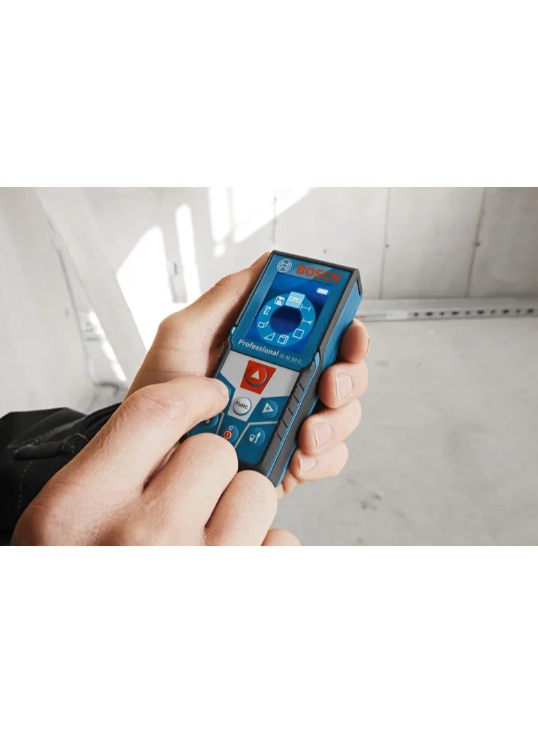 BOSCH Bosch GLM 50 C Laser Distance Measurer – 50 Meters, Bluetooth Enabled – Model 0601072C00 - Image 5