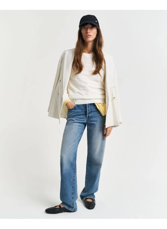 GANT Gant Textured Cotton C-Neck