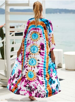 Loquat Beach Printed Robe Sunscreen Cover  - Image 2