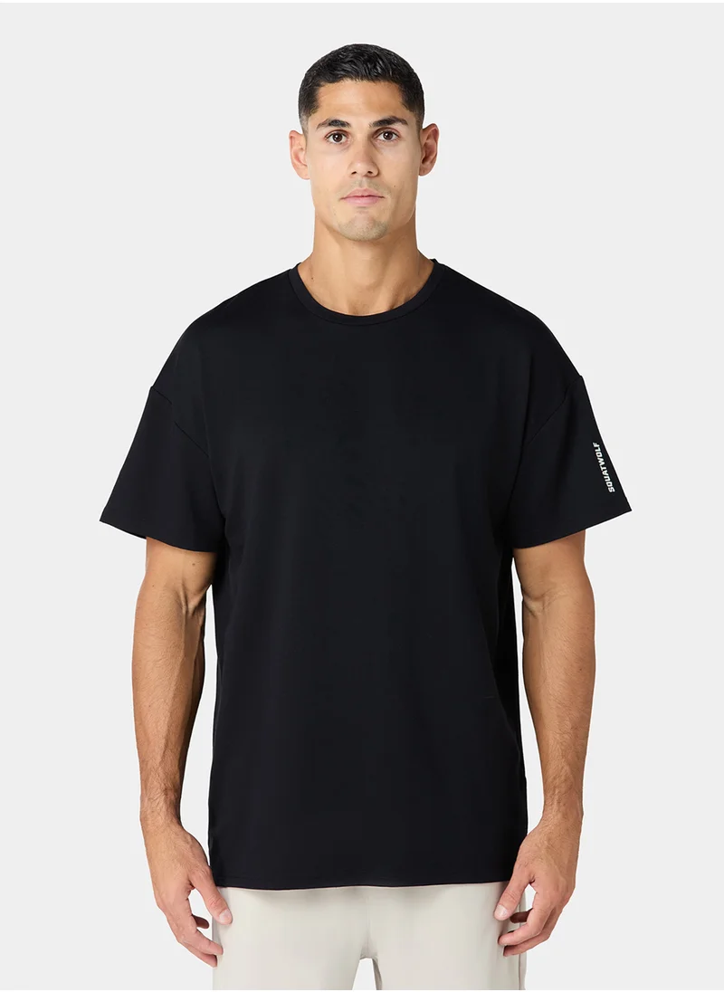 SQUATWOLF Oversized Logo T-Shirt