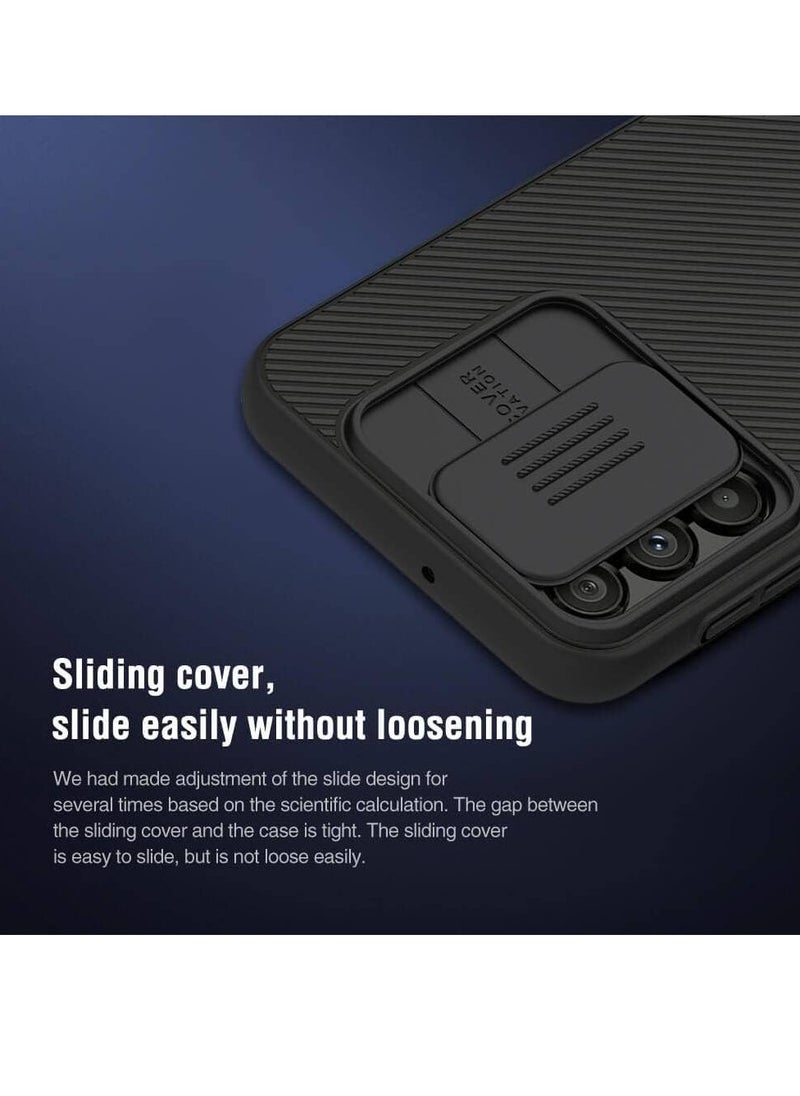 Nillkin Samsung Galaxy A24 4G Case, CamShield Slim case Protective Cover with Camera Protector Hard PC TPU Ultra Thin Anti-Scratch Phone Case (Black)  - Image 4