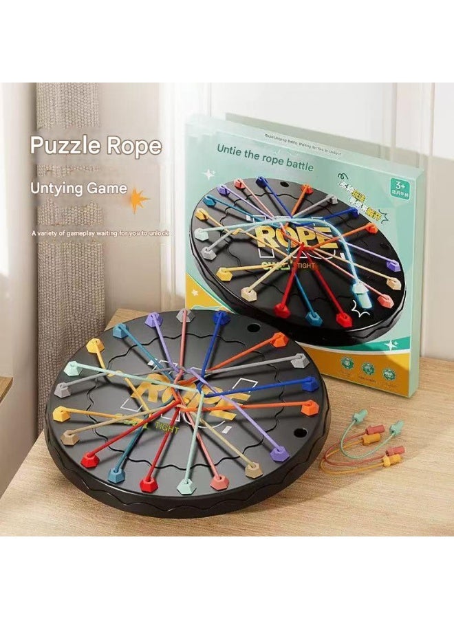 Unraveling the rope battle challenge board game toys for children puzzle logic thinking development concentration parent-child interaction - Image 1