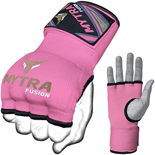 Mytra Fusion Kids Hybrid Boxing Inner Gloves Punching Boxing MMA Muay Thai Gym Workout Gel Inner Gloves Elasticated Padded Fist Under Mitts Protection Fist Knuckle Wrist Wrap (Comes in Pairs) - Image 2