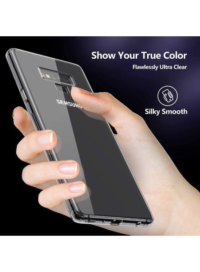 Samsung Galaxy Note 9 TPU Silicone Soft Thin Back Case For Galaxy Note 9 Clear Cover - Image 3