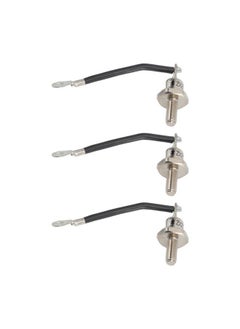 NIBEMINENT 3PCS 25A ZX25 12 Diesel Generator Diode Small Portable Rectifier Diode Replacement Accessories Parts Negative Black Line  - Image 4