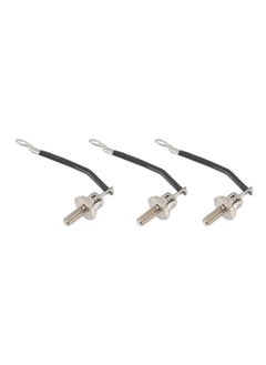 NIBEMINENT 3PCS 25A ZX25 12 Diesel Generator Diode Small Portable Rectifier Diode Replacement Accessories Parts Negative Black Line  - Image 1