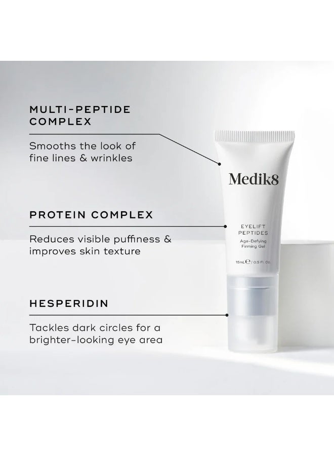 Medik8 Eyelift Peptides Age-Defying Firming Gel 15ml - Image 4