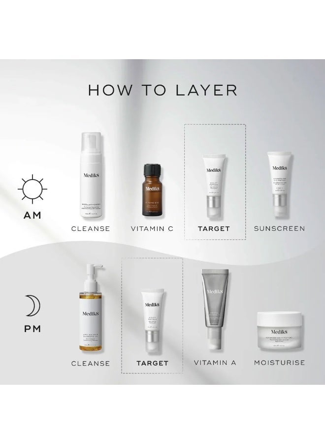 Medik8 Eyelift Peptides Age-Defying Firming Gel 15ml - Image 3