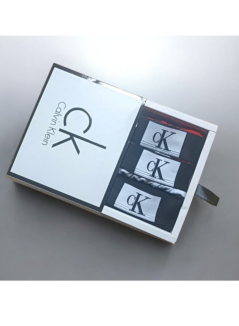 كالفن كلاين بيرفورمانس مجموعة بوكسر رجالي ملابس داخلية قطنية - (عبوة من 3 قطع) - مقاس اكس لارج - Image 2