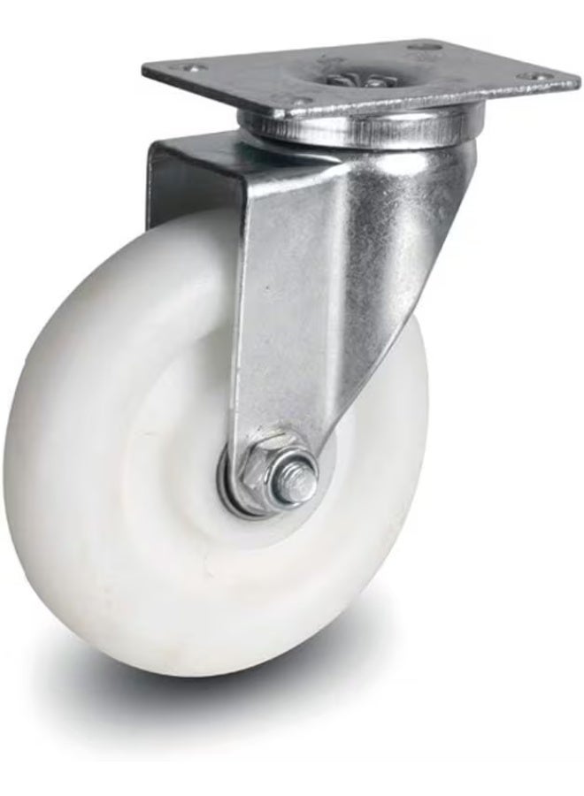 AL ARQAM Double Ball Bearing Caster Wheel for Trolley/Furniture 100 x 30 (4")(Pack Of 2) - Image 1