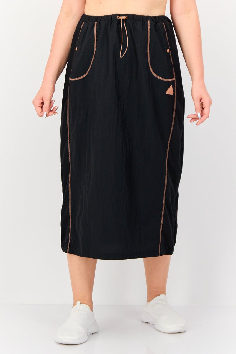 Adidas Women Sportswear Fit Outdoor Skirt, Black - Image 1