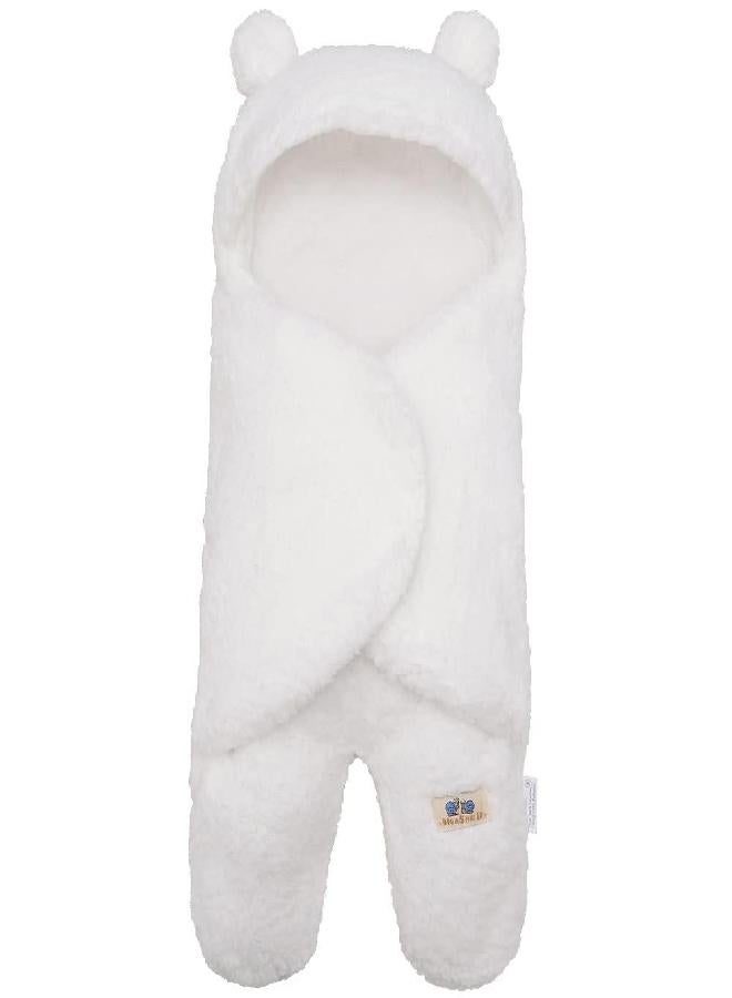 BlueSnail Newborn Receiving Blanket Baby Sleeping Wrap Swaddle(0-3M, 8-13lbs,Cream) - Image 5