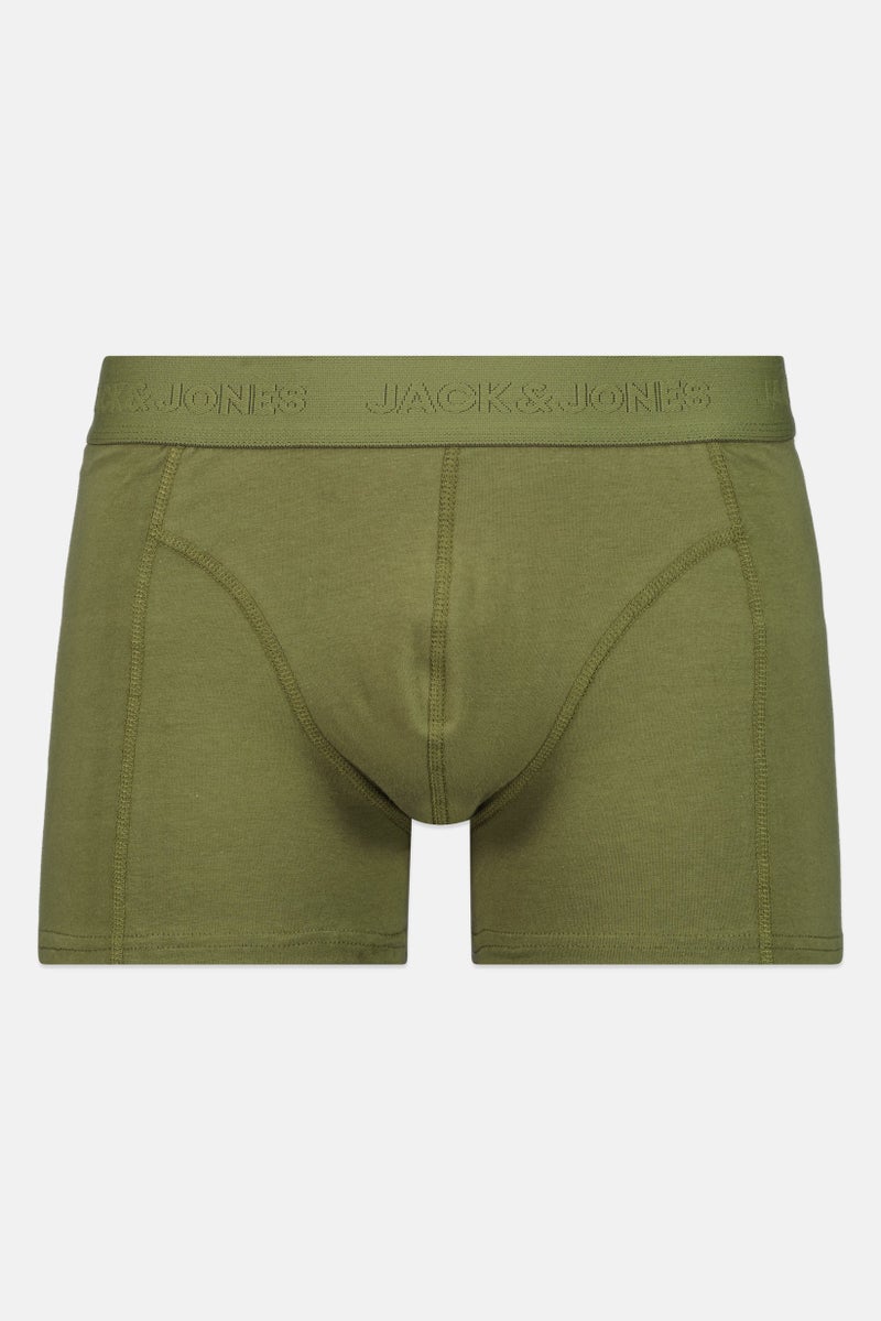 JACK & JONES Men 3 Pieces Brand Logo Boxer Brief, Multicolor - Image 5