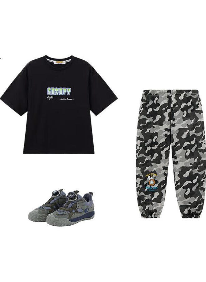 Snoopy Boys' Mosquito-Repellent Pants, Children'S Trousers, Summer Lightweight Camouflage Sports Pants For Young Kids, Casual Summer Pants - Image 3