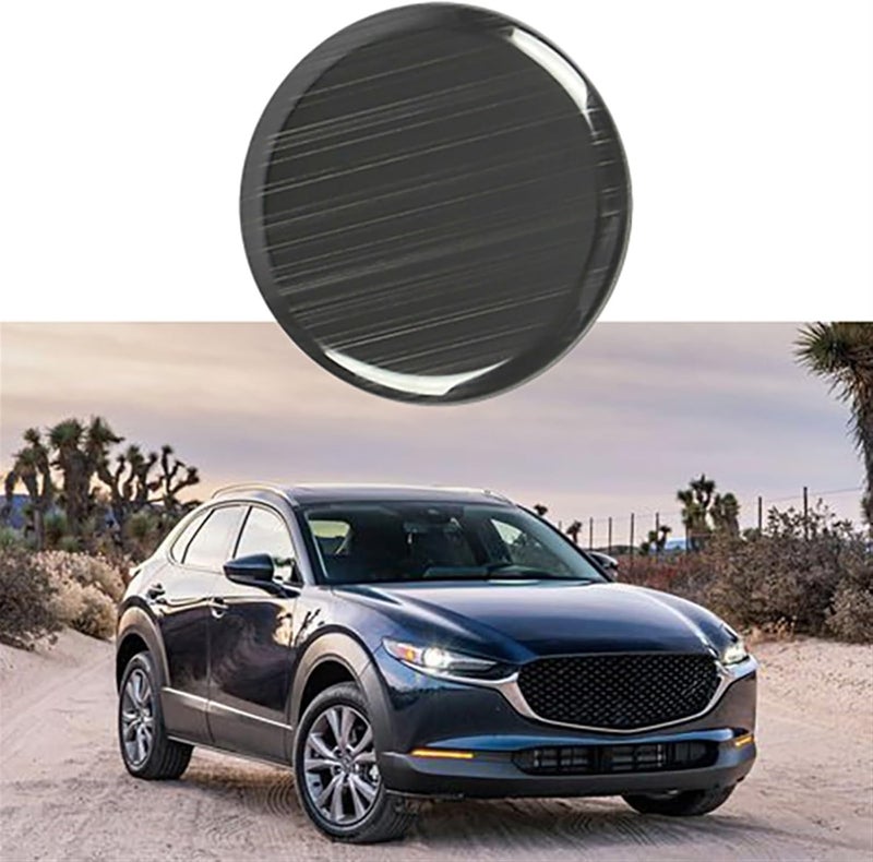 QASULER Stainless Steel Black Gear Shift Panel Trim for Mazda CX-30 - Image 2