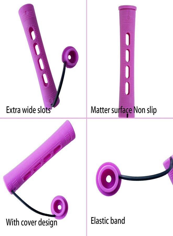 RJMBMUP Perm Rods for Natural Hair, 60 pcs Medium Size Hair Rollers for Long Short Hair Styling Tool Hair Curlers - Image 3