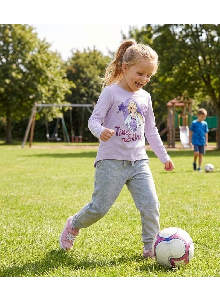 باربي تي شيرت باربي للبنات بأكمام طويلة من Kids TV - Image 3