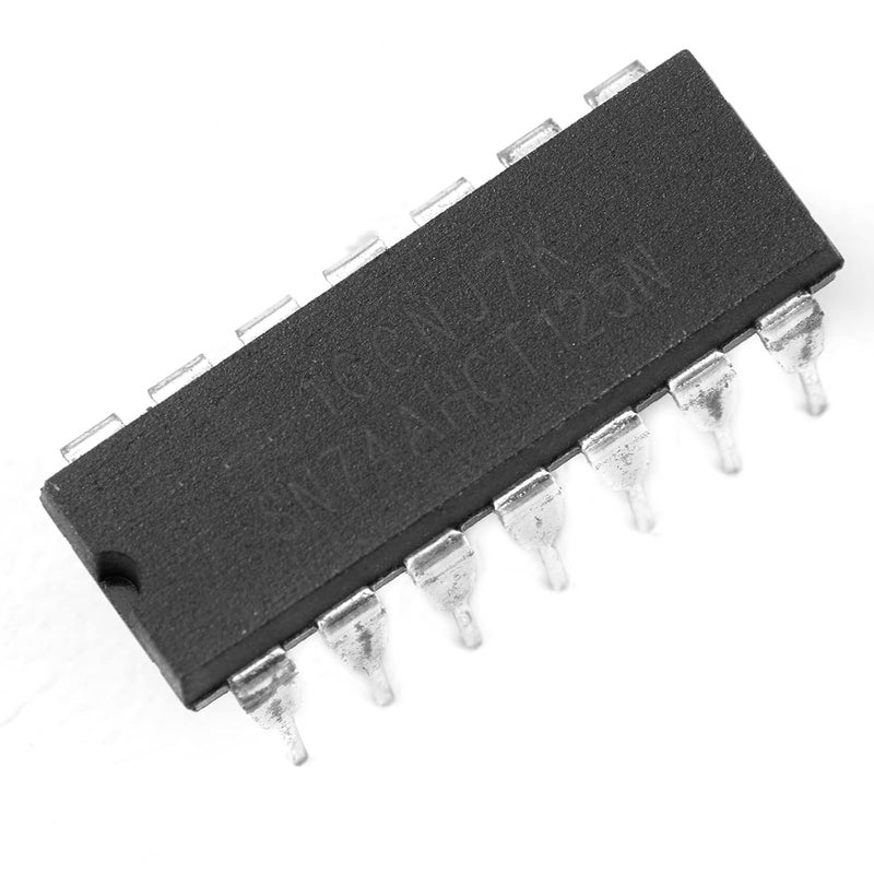 Bridgold 10 قطع SN74AHCT125N SN74 بوفرات حافلة رباعية مع مخرجات ثلاثية الحالة IC DIP-14. - Image 2