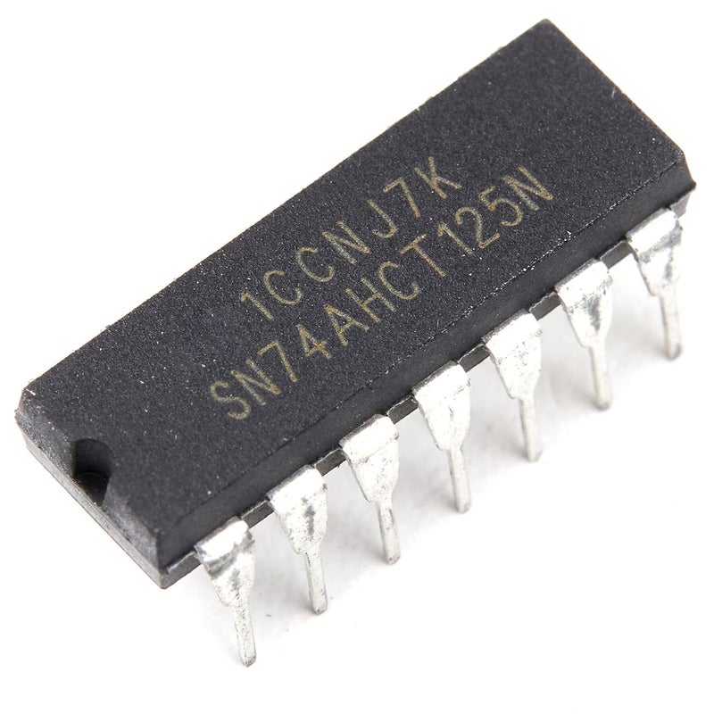 Bridgold 10 قطع SN74AHCT125N SN74 بوفرات حافلة رباعية مع مخرجات ثلاثية الحالة IC DIP-14. - Image 4