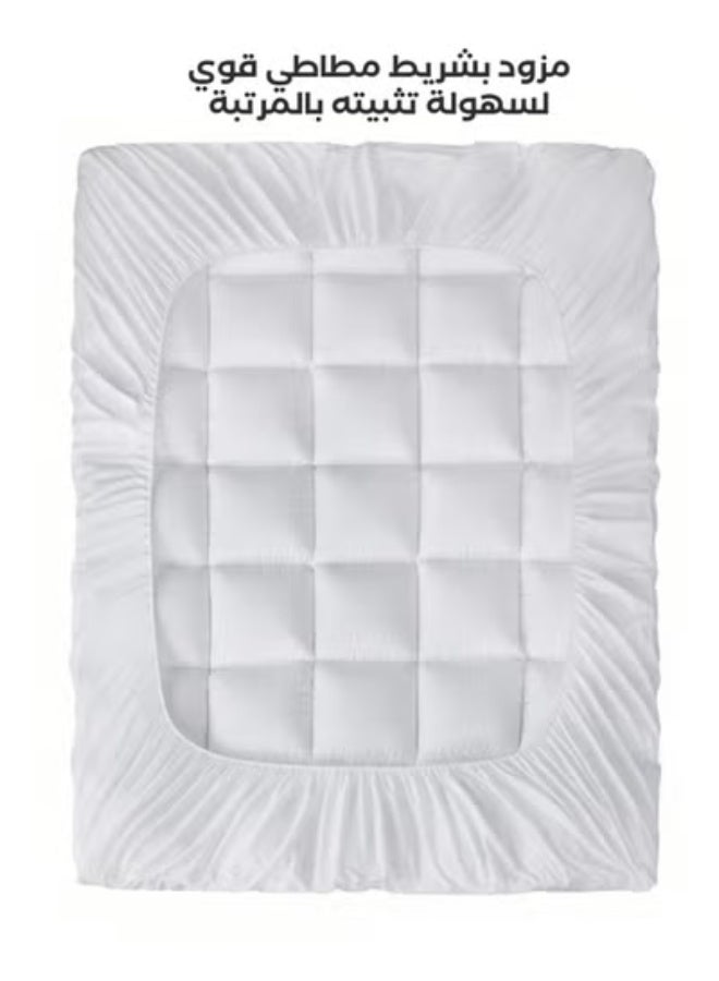 SleepLand Hotel Bed Sheet Silky Touch Double 150x200 Height 14cm - Image 2
