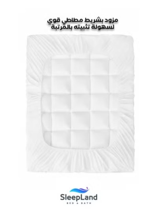 SleepLand Hotel Bed Sheet Silky Touch Double 150x200 Height 14cm - Image 4