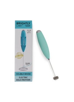 BRIGHTLY LABS Powerful Milk Frother for Coffee with Upgraded Titanium Motor - Handheld Frother Electric Whisk, Milk Foamer, Mini Mixer & Coffee Blender Frother for Frappe, Latte, Matcha, with Stand  - Image 4