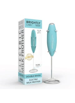 BRIGHTLY LABS Powerful Milk Frother for Coffee with Upgraded Titanium Motor - Handheld Frother Electric Whisk, Milk Foamer, Mini Mixer & Coffee Blender Frother for Frappe, Latte, Matcha, with Stand  - Image 1
