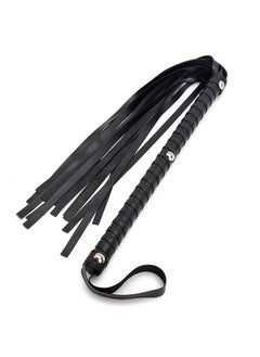 Generic 2 Pcs Leather Horse Whip Set Leather Whip for Horses Whip for Play Faux Leather Whips PU Handle Outdoor Sports Horse Riding Whip Lightweight Gift Accessories Training Tool Portable Gift  - Image 3