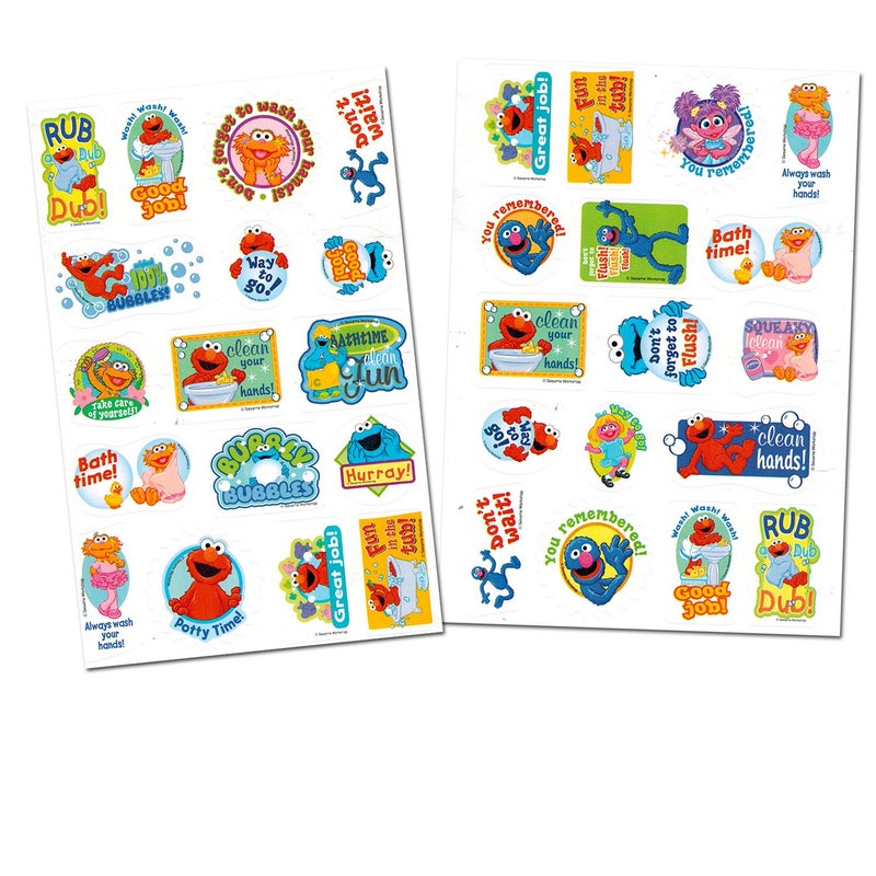 Bendon Publishing Sesame Street"Potty Time" Potty Training Coloring and Activity Set - with Progress Chart and Reward Stickers - Image 4