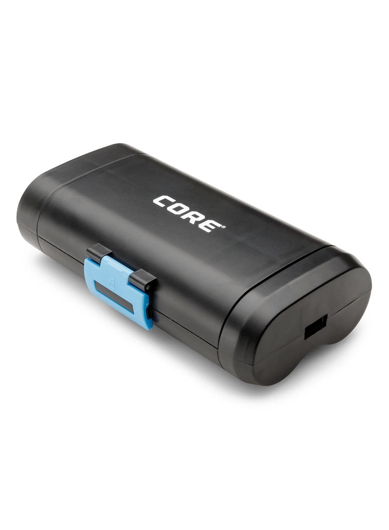 معدات كور خيمة فورية مضاءة تتسع لـ 10 أشخاص مع غرفة حاجز مقاس 14 × 10 بوصة - Image 4