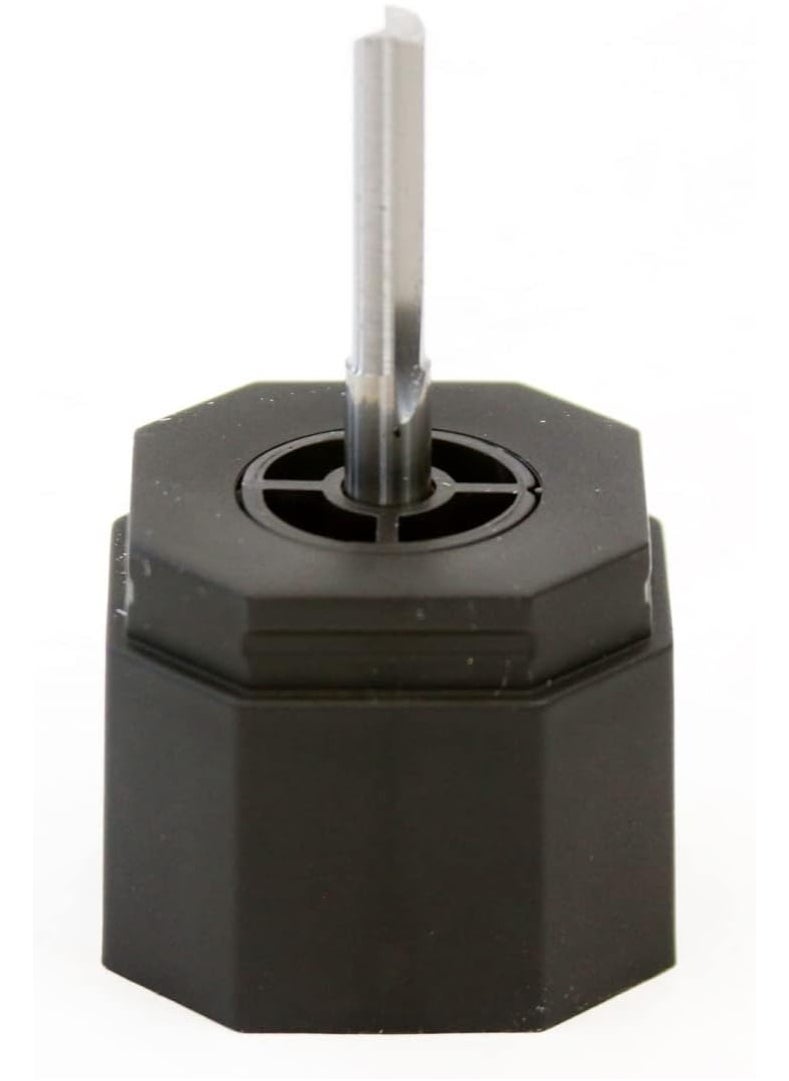 freud Freud Double Flute Straight Bit with Tico Hi-Density Carbide for Maximum Performance - 2 Cutters, 24000 RPM, 1" Height, 1/4" Diameter, 2-1/2" Length, 1/4" Shank - 04-108  - Image 3