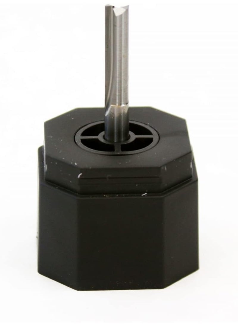 freud Freud Double Flute Straight Bit with Tico Hi-Density Carbide for Maximum Performance - 2 Cutters, 24000 RPM, 1" Height, 1/4" Diameter, 2-1/2" Length, 1/4" Shank - 04-108  - Image 2