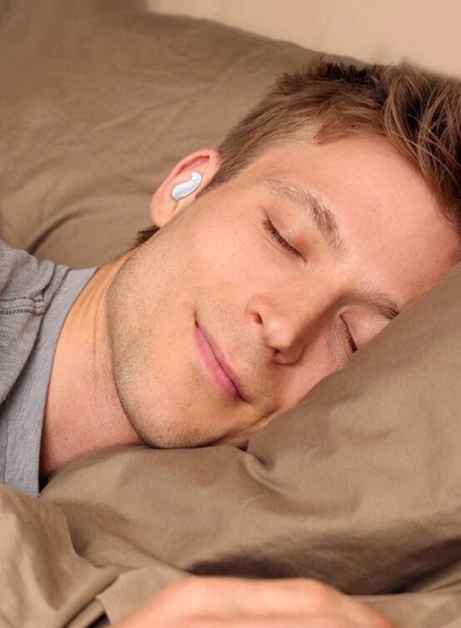 DUNISO Wireless Bluetooth 5.3 Headphones Built-in Mic IPX4 Waterproof Headsets with Charging Case for ON-Ear White - Image 4