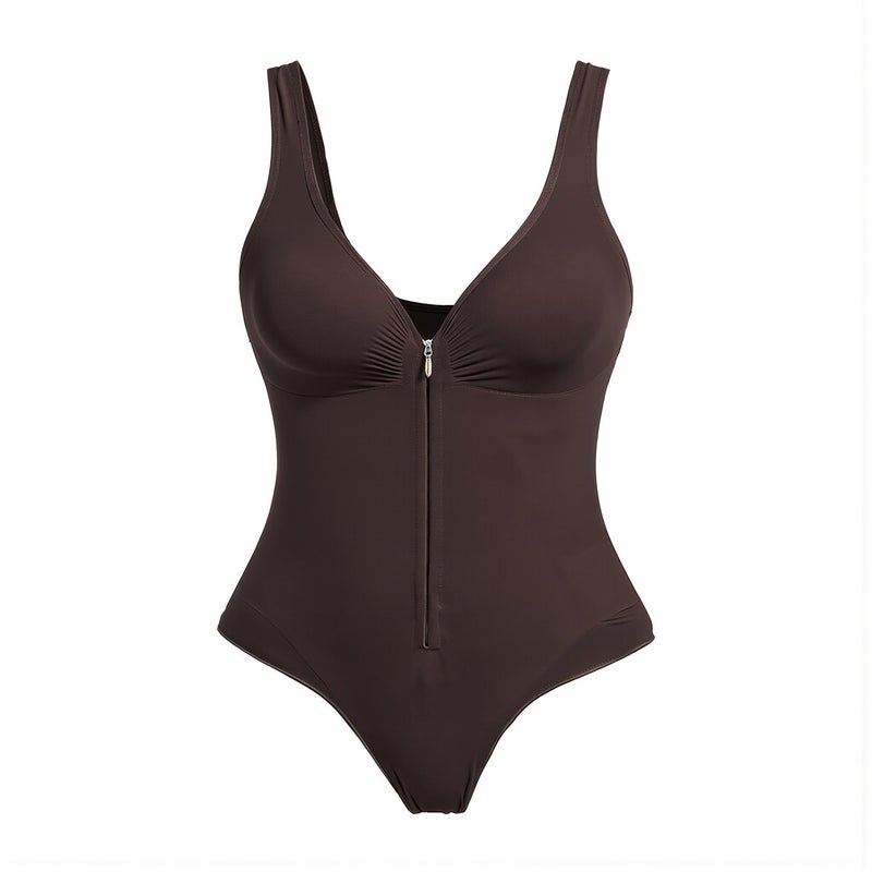 Comfort No Pinch Shapewear S Size No Dig In Zipper Bodysuit - Image 4