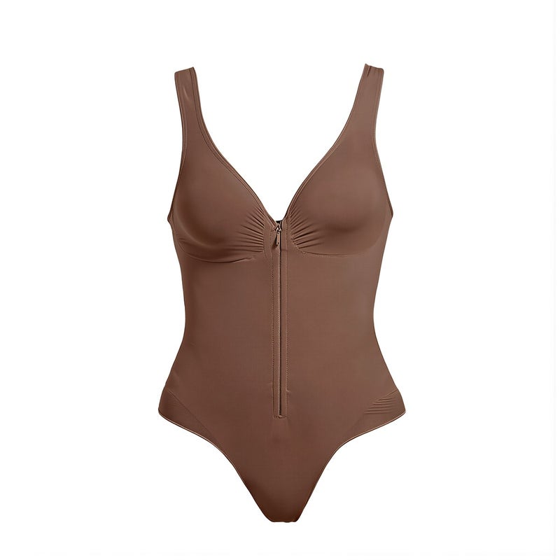 Comfort No Pinch Shapewear S Size No Dig In Zipper Bodysuit - Image 1