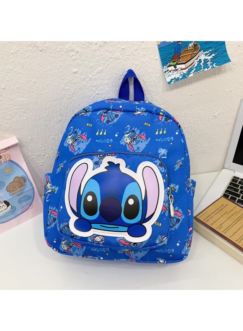 STITCH 2-6 Years Old Children's Stitch Schoolbag Boys And Girls Cute Cartoon Backpack Outdoor Leisure Backpack 29*34*13CM - Image 1