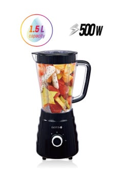 دوتس دوتس خلاط كهربائي 500 واط، 1.5 لتر، دورق شفاف - BLD-6003  - Image 1