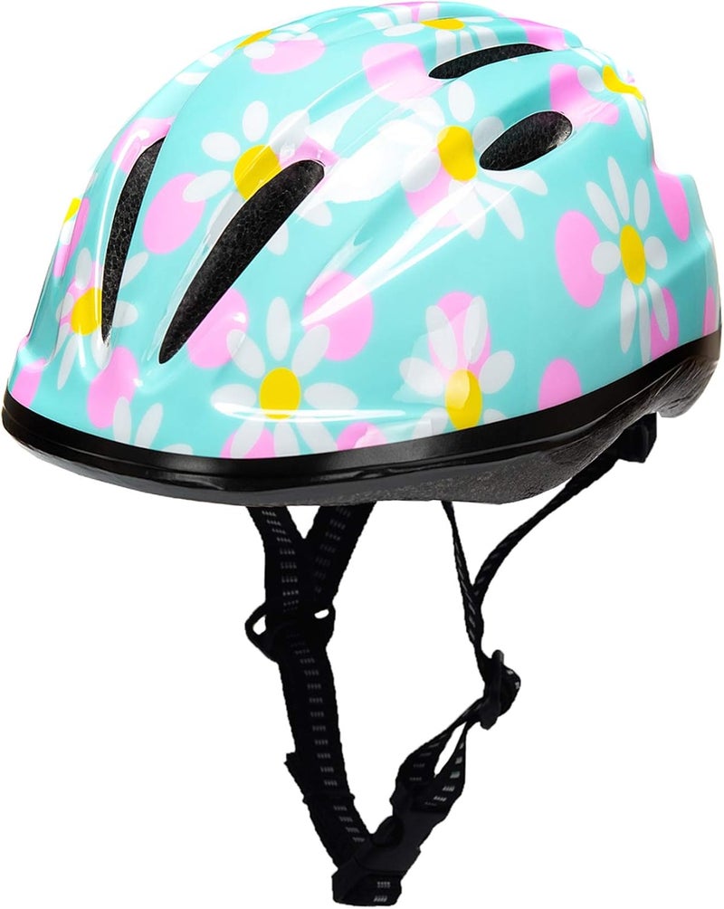BeBeFun Girl Helmet for Bike,Kids Bike Pink Helmet for Girls Approximately Ages 3-10 Years Adjuastable and Multi-Sport, from Toddler to Kids CPSC Certicated - Image 1